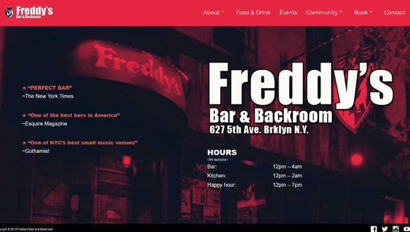 Freddys Bar Project